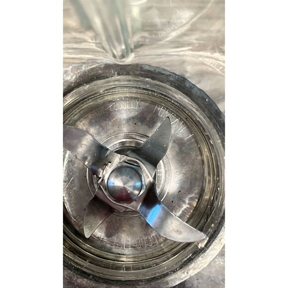 Vintage Osterizer Deluxe Blender With Copper Base & Glass Pitcher 5 cup Tested - Picture 11 of 12